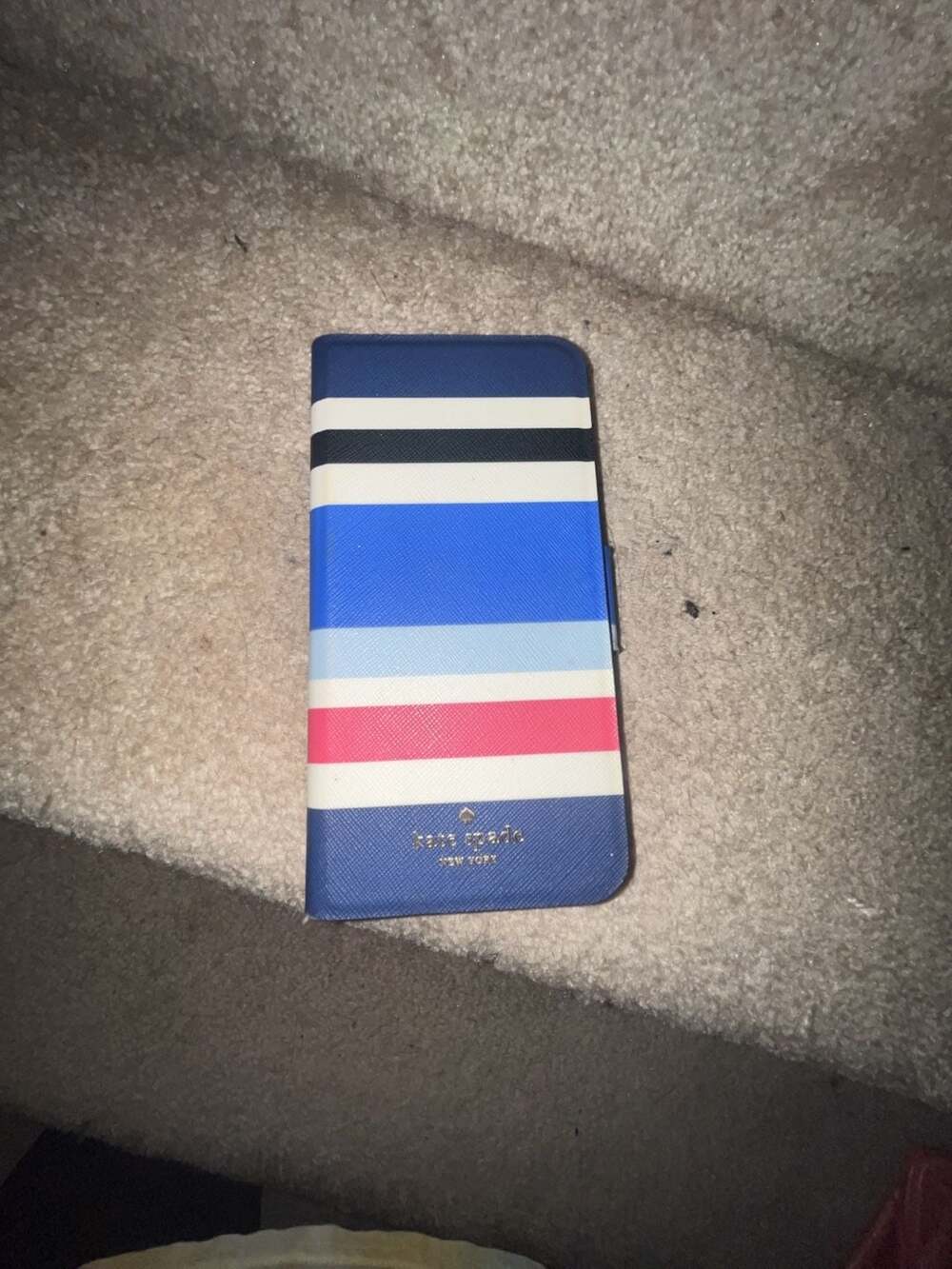 Kate Spade New York Striped Folio Phone Case